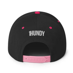 1HUNDY Classic Snapback Cap