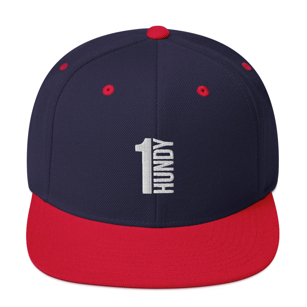 1HUNDY Classic Snapback Cap