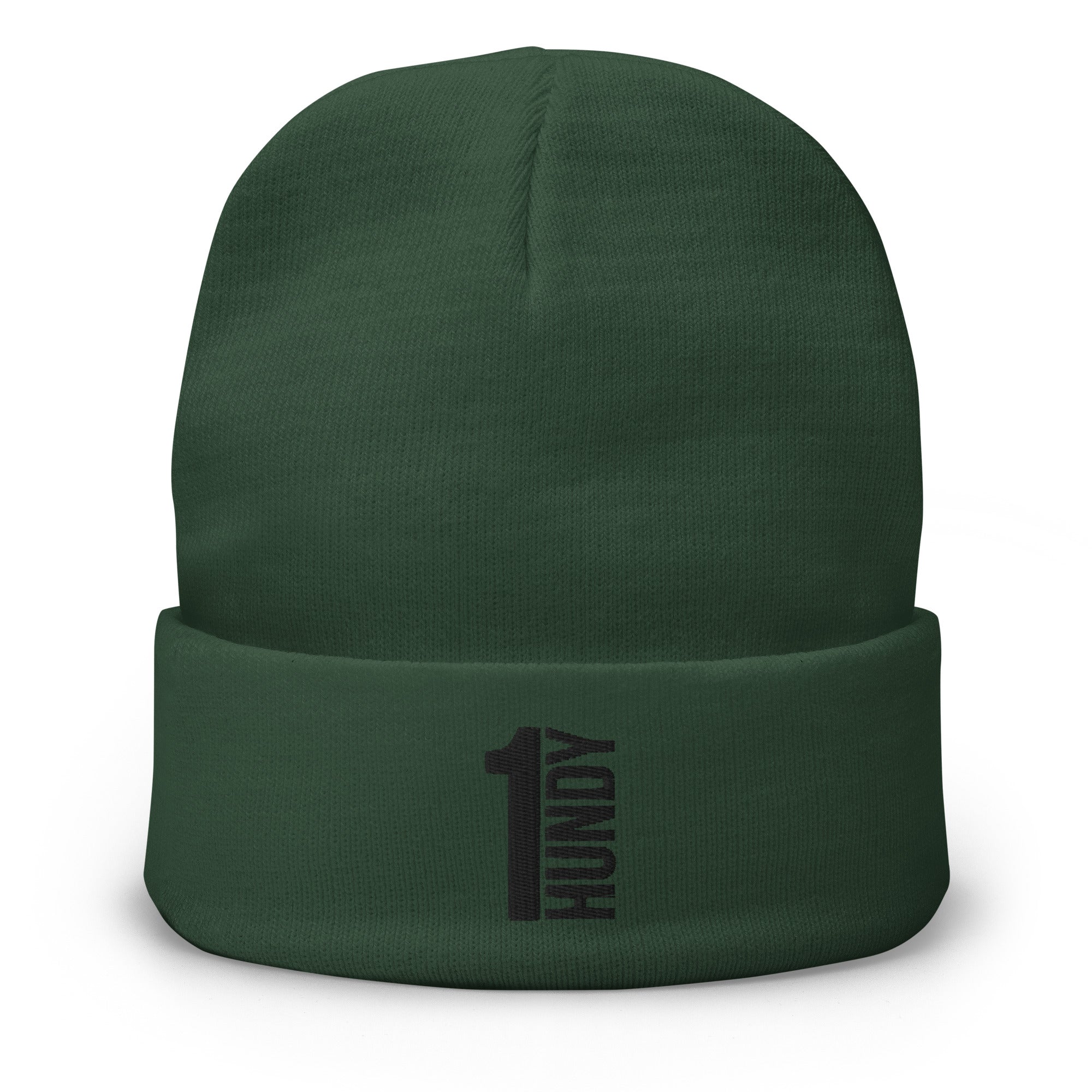 1HUNDY Cuffed Beanie Hat