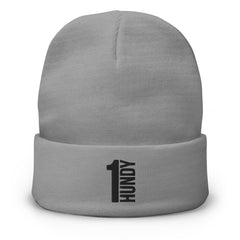 1HUNDY Cuffed Beanie Hat