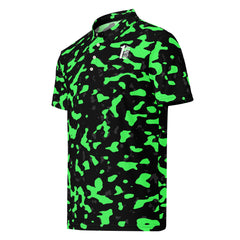 1HUNDY Camo Golf Polo