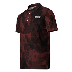 1HUNDY Grunge Golf Polo