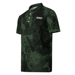 1HUNDY Grunge Golf Polo