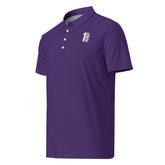 1HUNDY Slim Fit Purple Polo