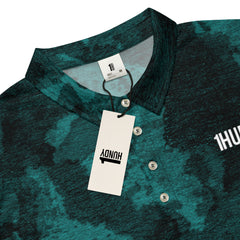1HUNDY Grunge Golf Polo