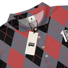 1HUNDY Argyle Golf Polo