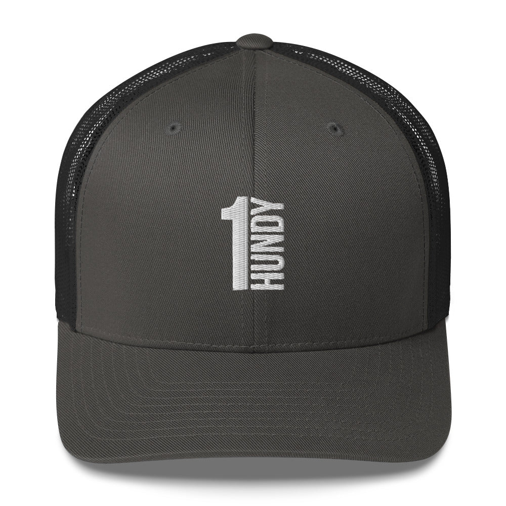 1HUNDY Retro Trucker Cap