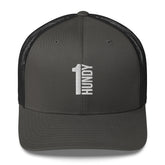 1HUNDY Retro Trucker Cap