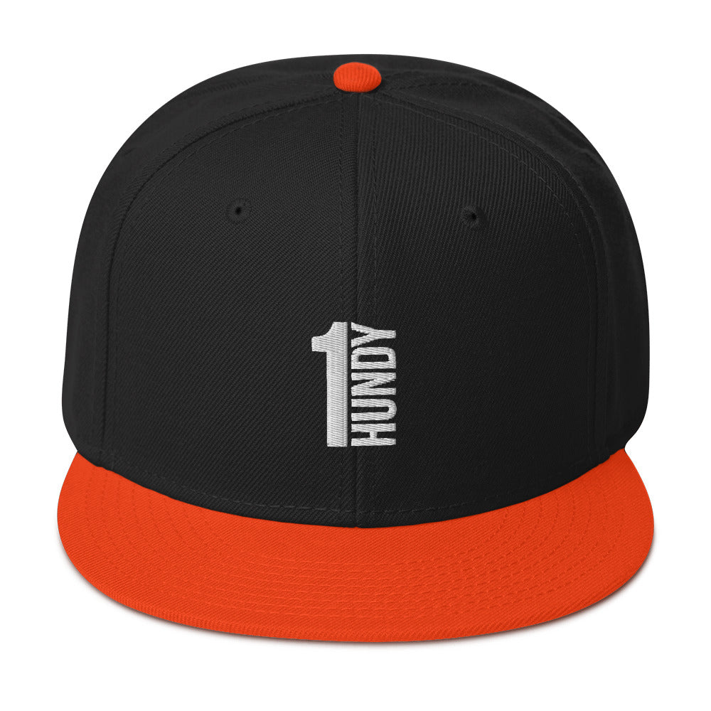 1HUNDY Classic Snapback Cap