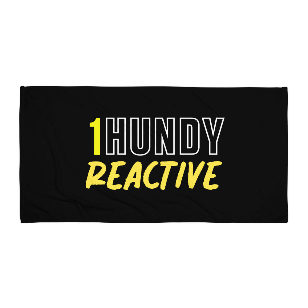 1HUNDY Reactive Signature Towel