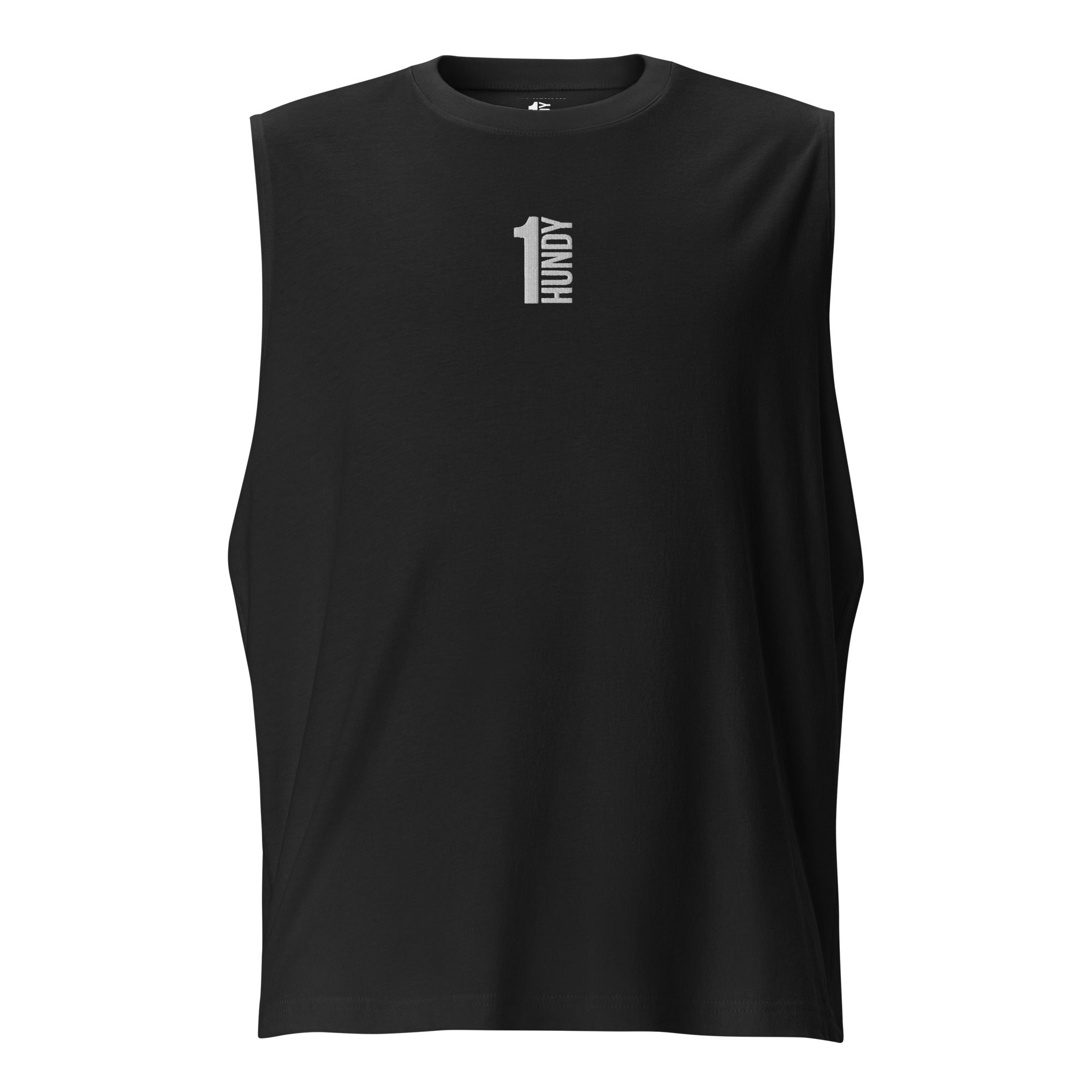 1HUNDY Pure Muscle Tee - Black