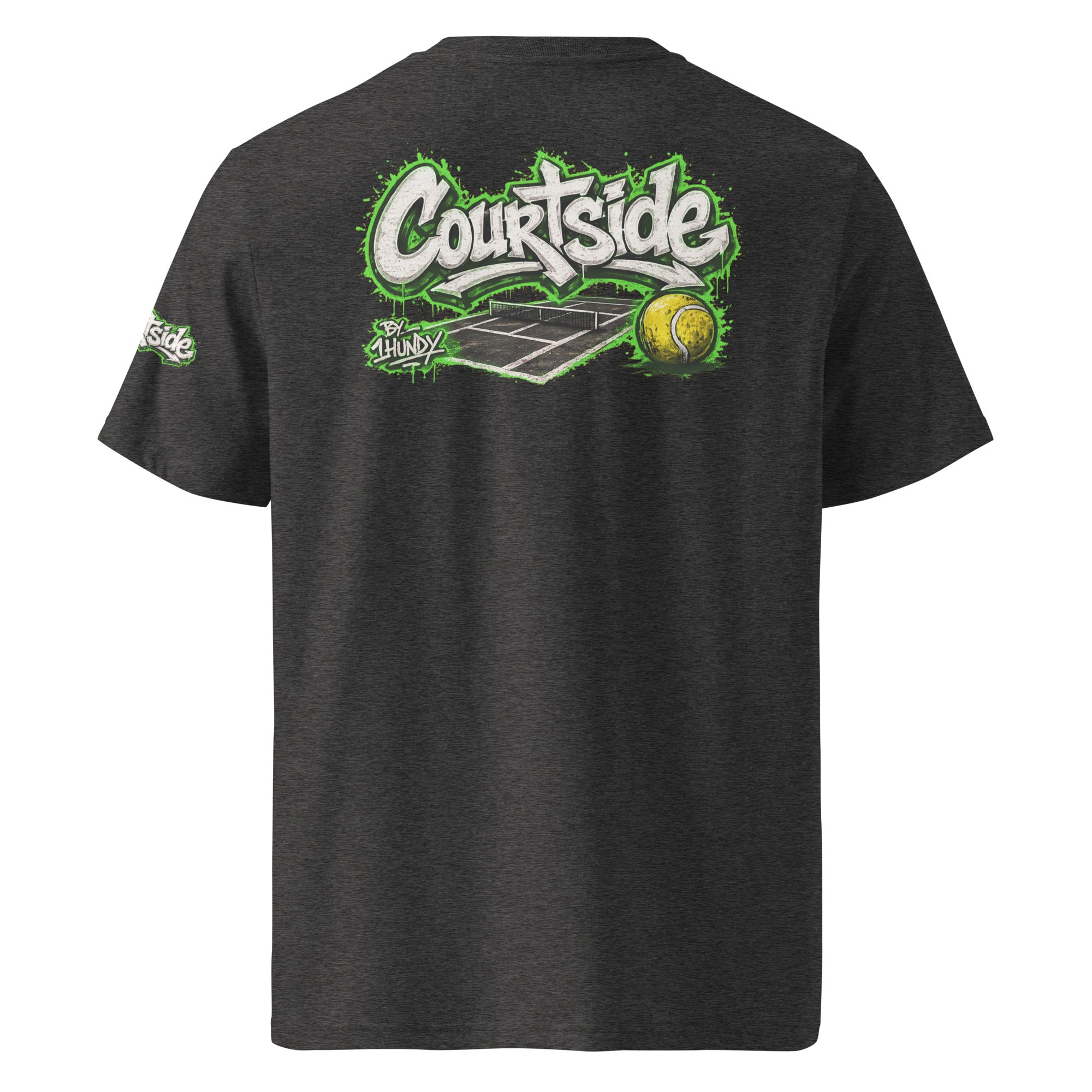 1HUNDY Organic Courtside Graffiti Tee