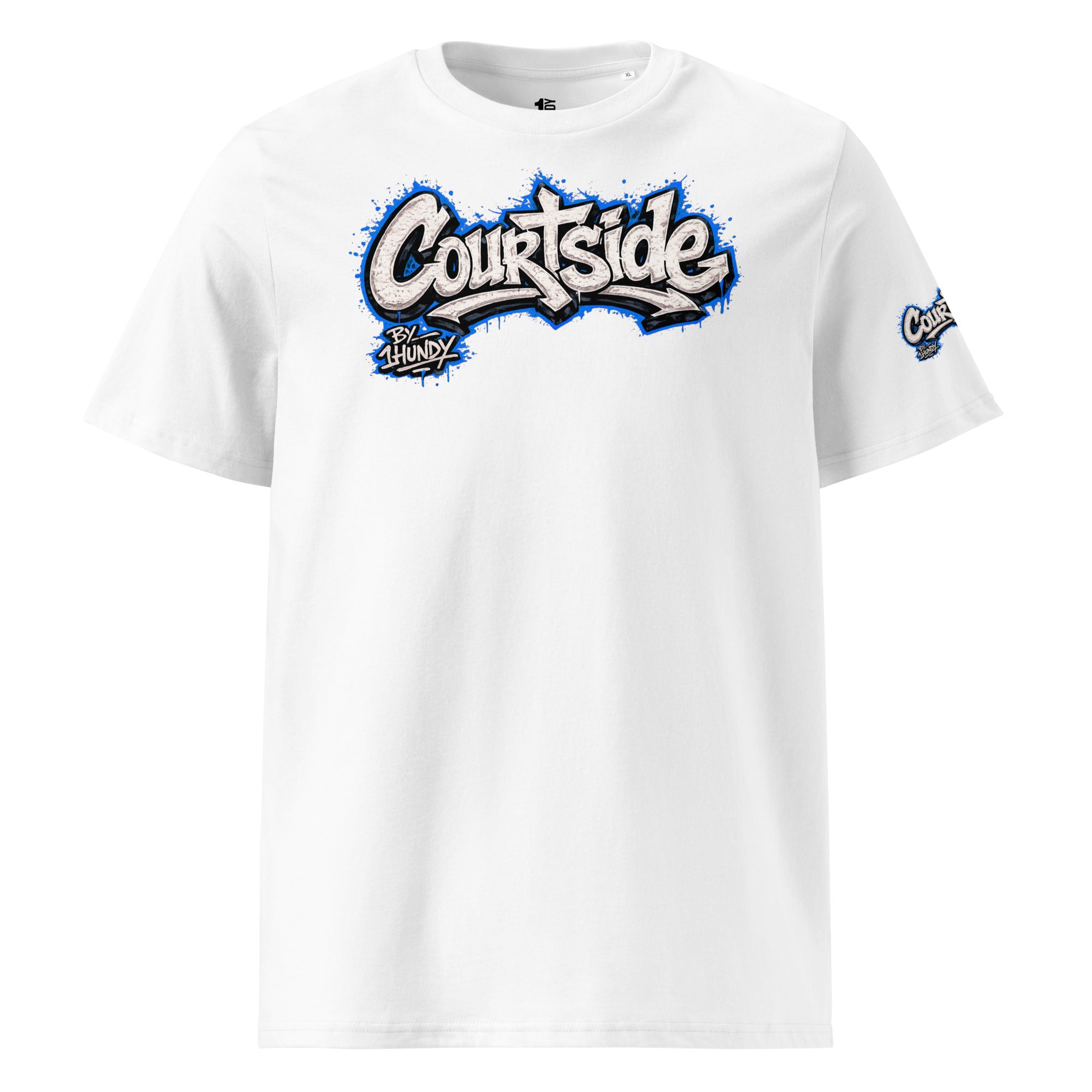 1HUNDY Organic Courtside Graffiti Tee