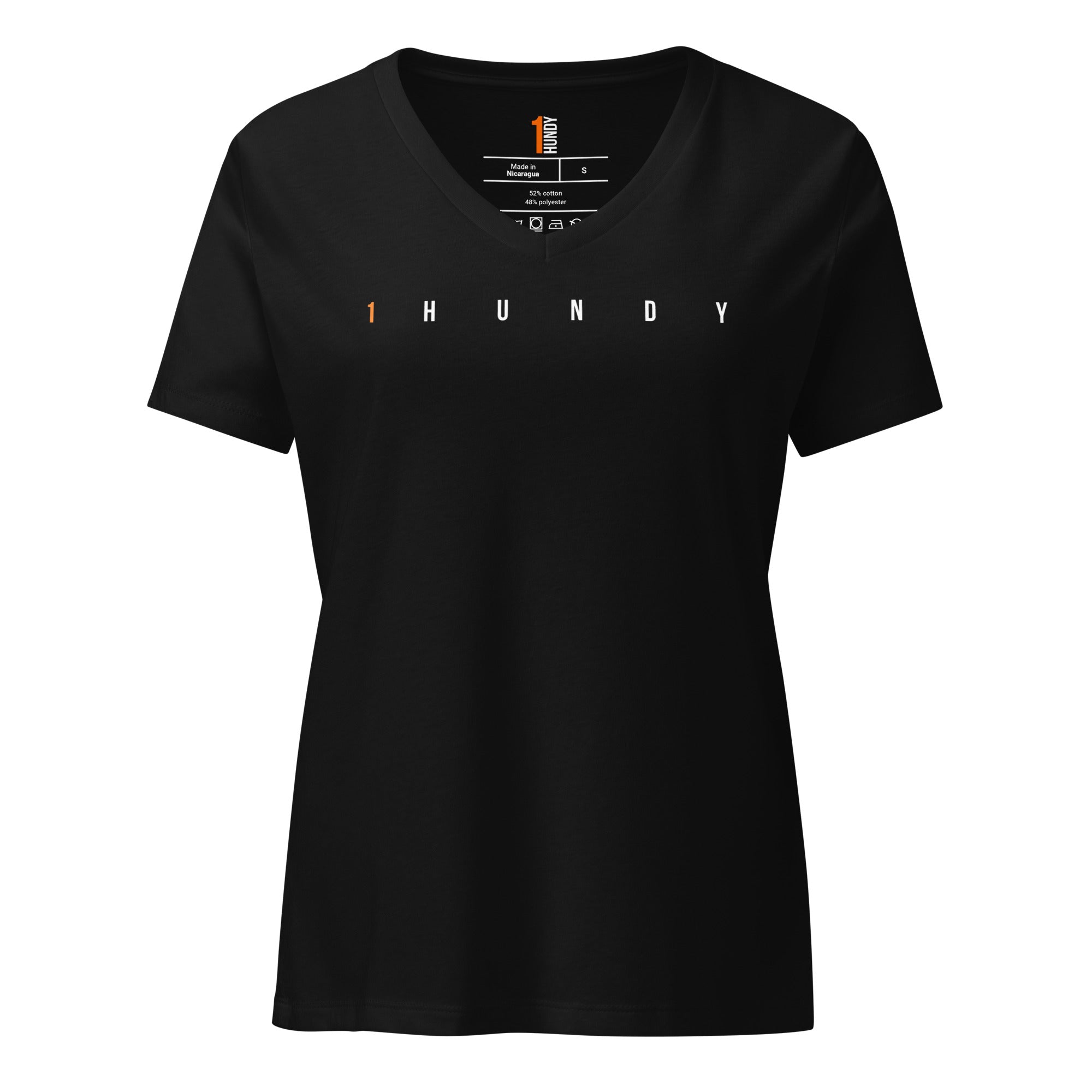 1HUNDY Energise V Neck Tee