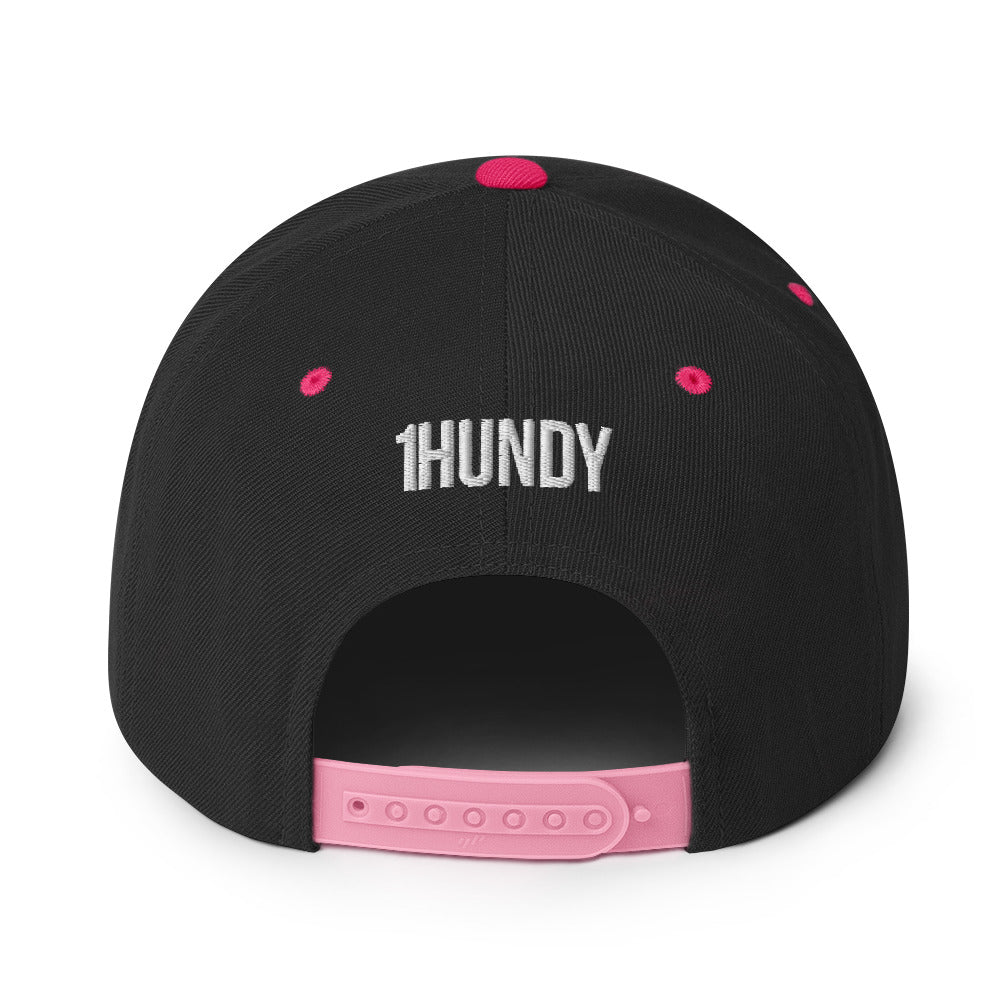 1HUNDY Classic Snapback Cap