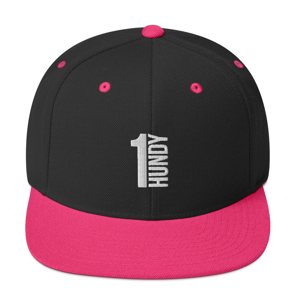 1HUNDY Classic Snapback Cap