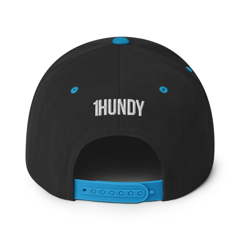 1HUNDY Classic Snapback Cap