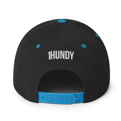 1HUNDY Classic Snapback Cap