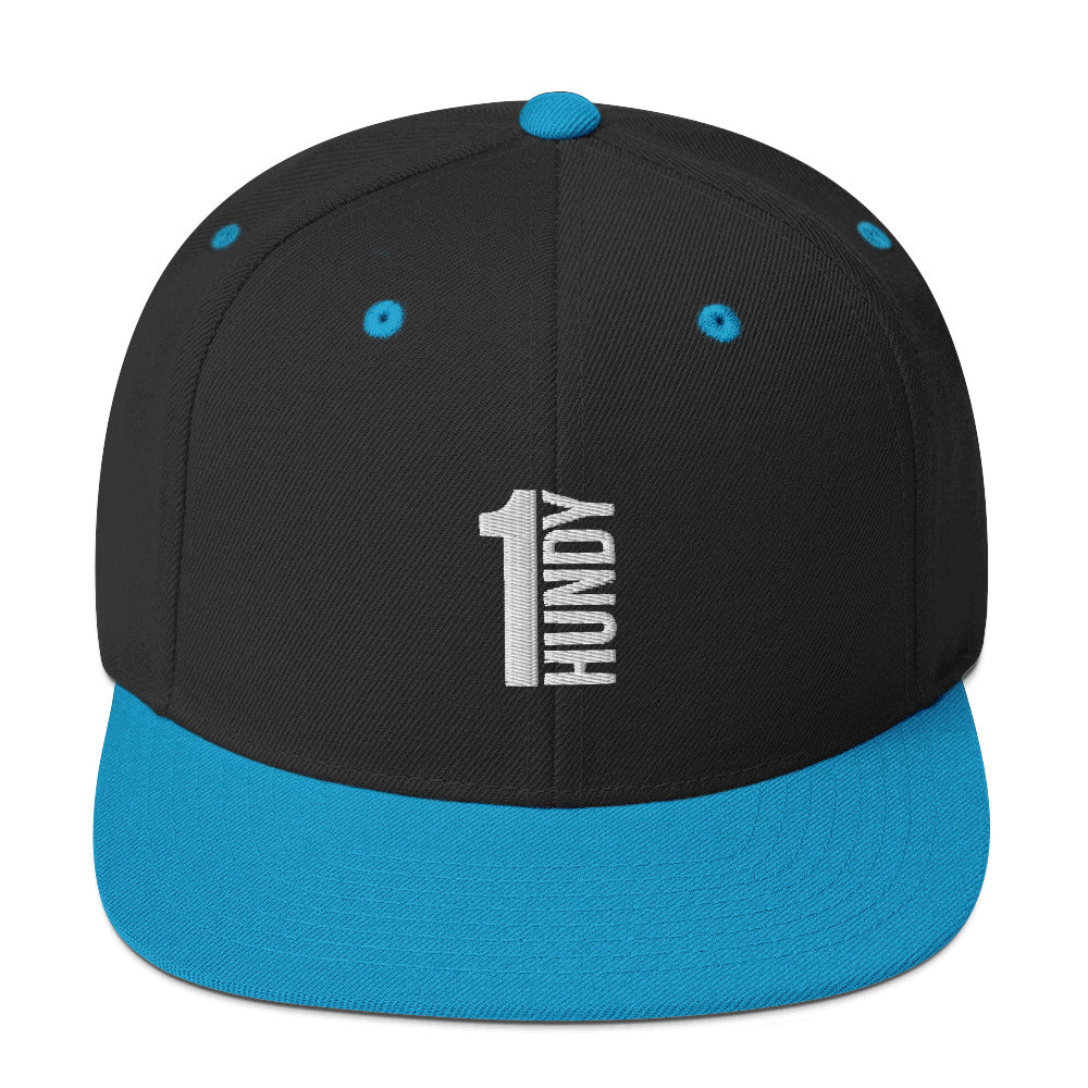 1HUNDY Classic Snapback Cap