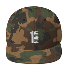 1HUNDY Classic Snapback Cap