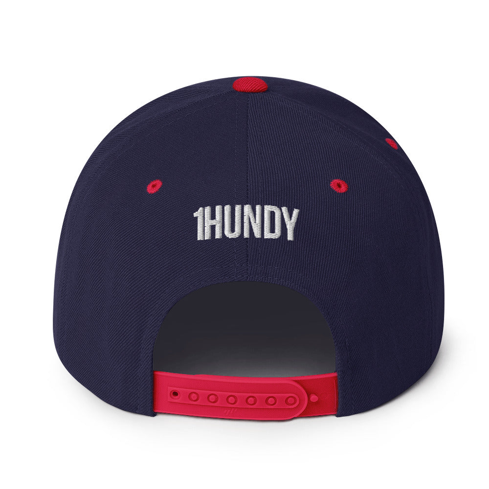 1HUNDY Classic Snapback Cap