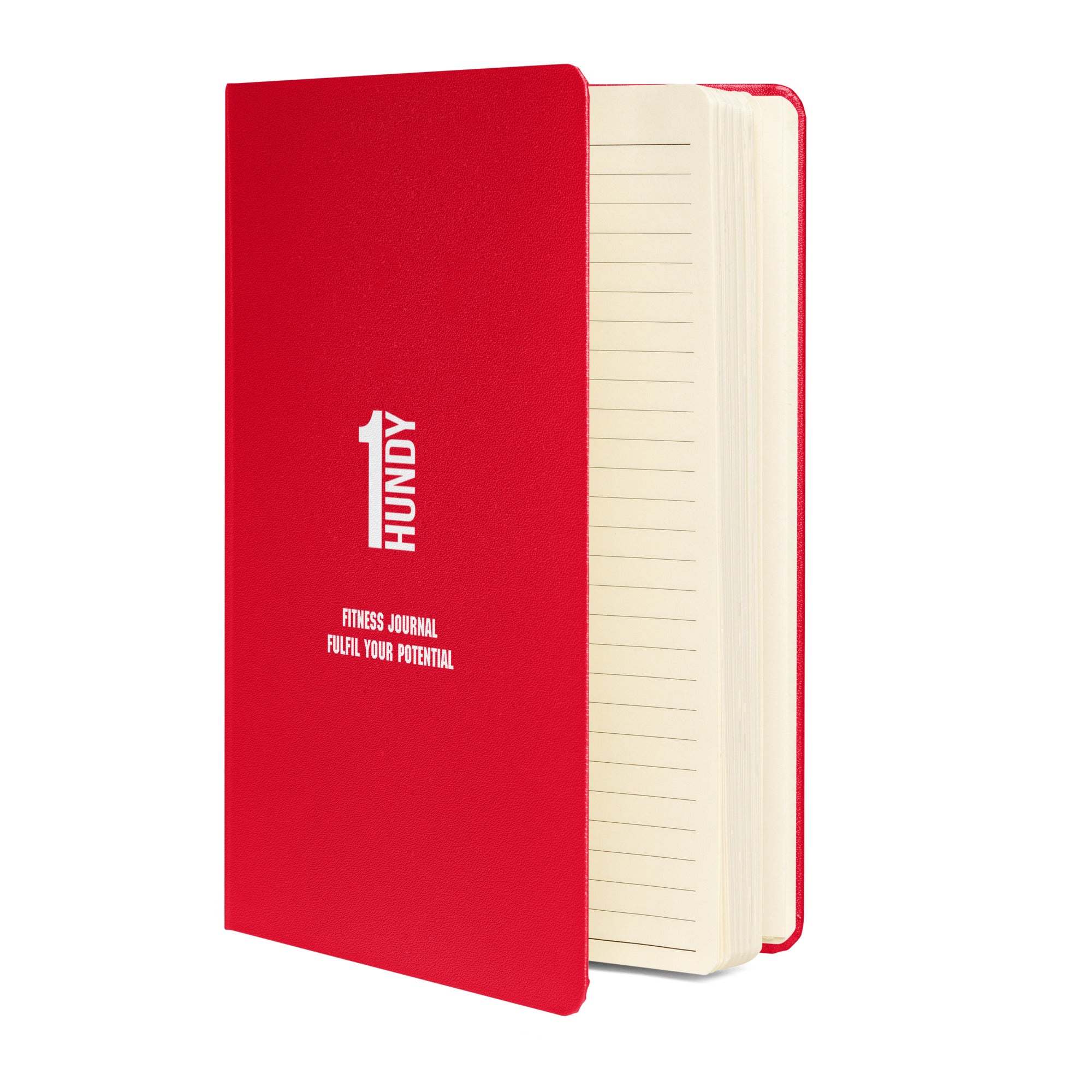 1HUNDY Fitness Journal - Red | 1HUNDY