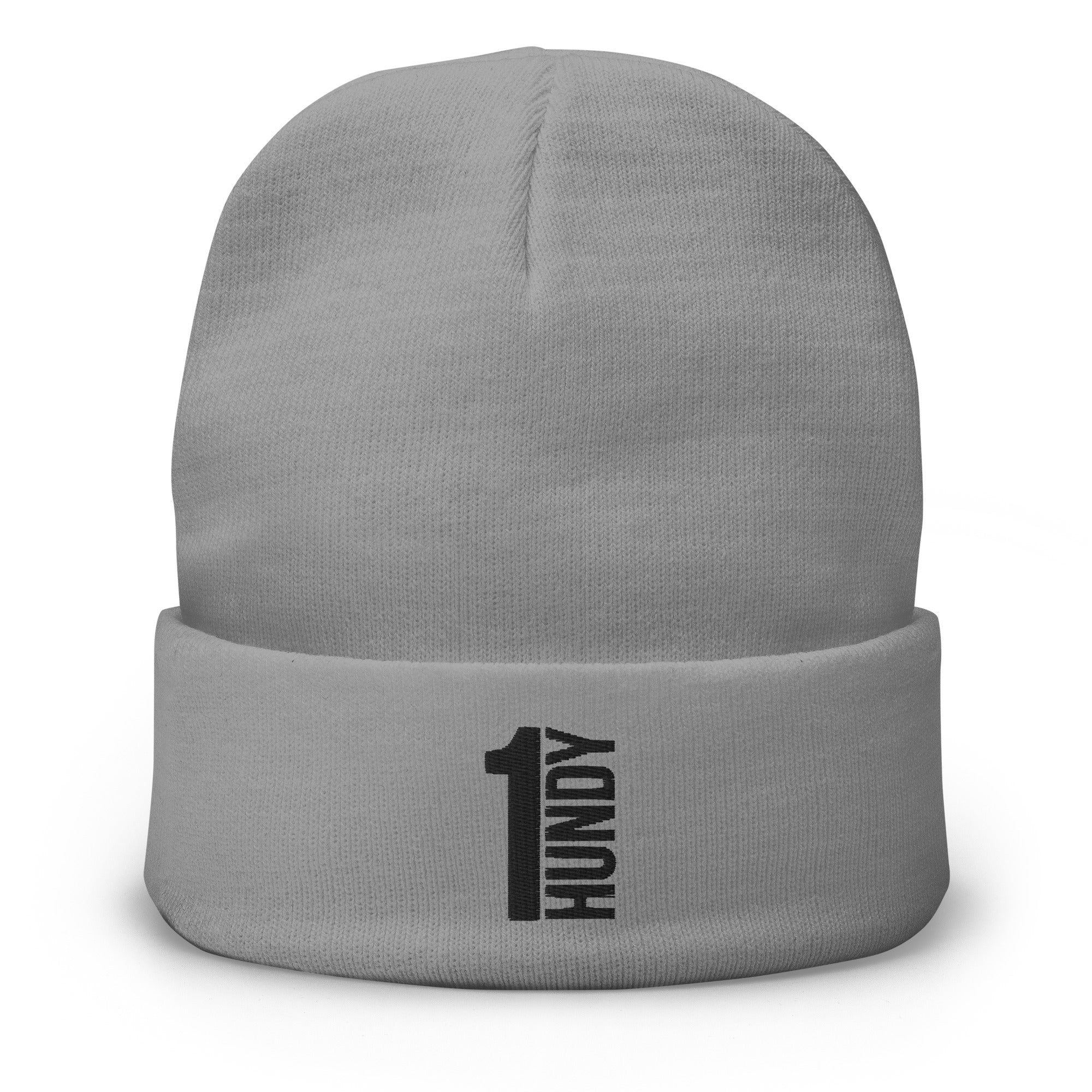 1HUNDY Cuffed Beanie Hat