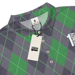 1HUNDY Argyle Golf Polo