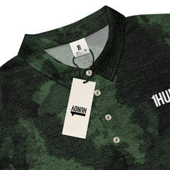 1HUNDY Grunge Golf Polo