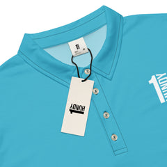 1HUNDY Slim Fit Sky Blue Polo