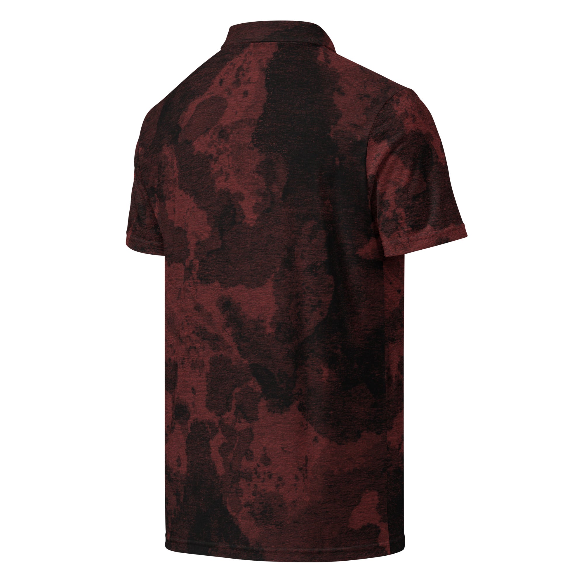 1HUNDY Grunge Golf Polo