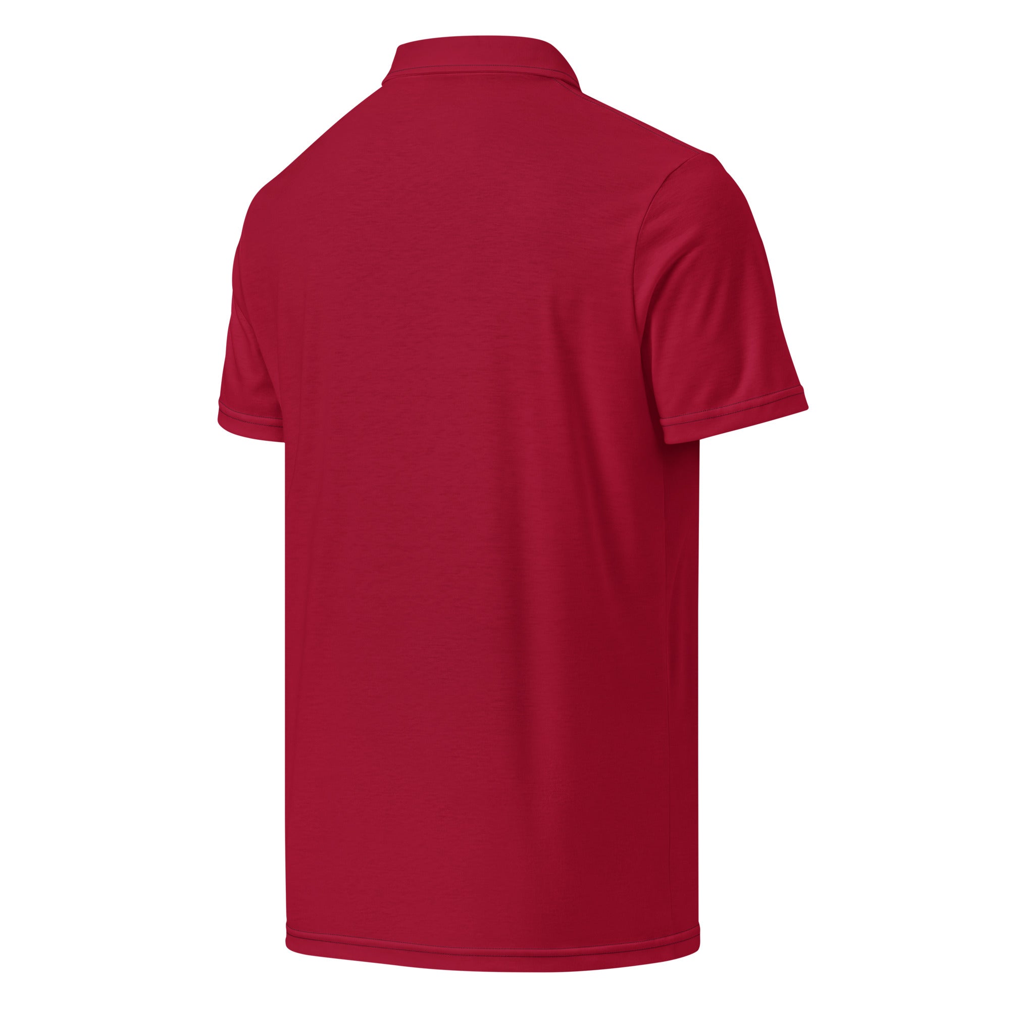 1HUNDY Slim Fit Carmine Red Polo