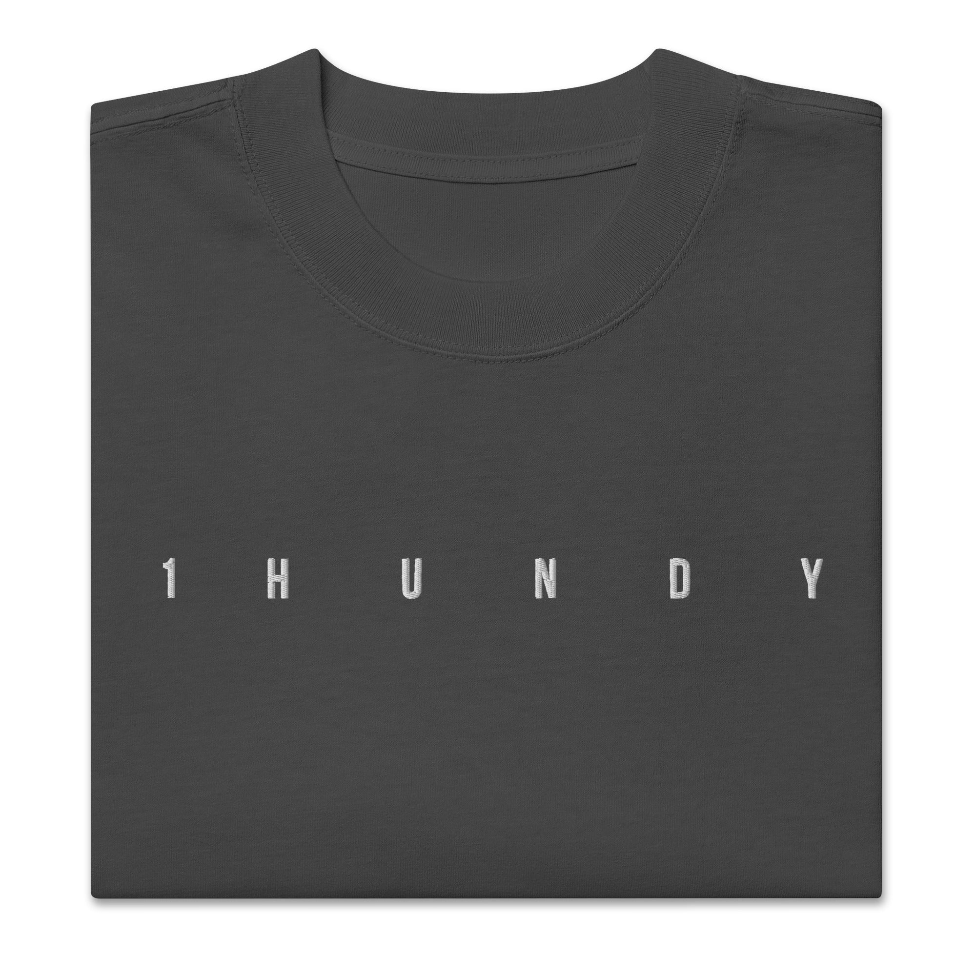 1HUNDY Oversized Gym Cover Tee