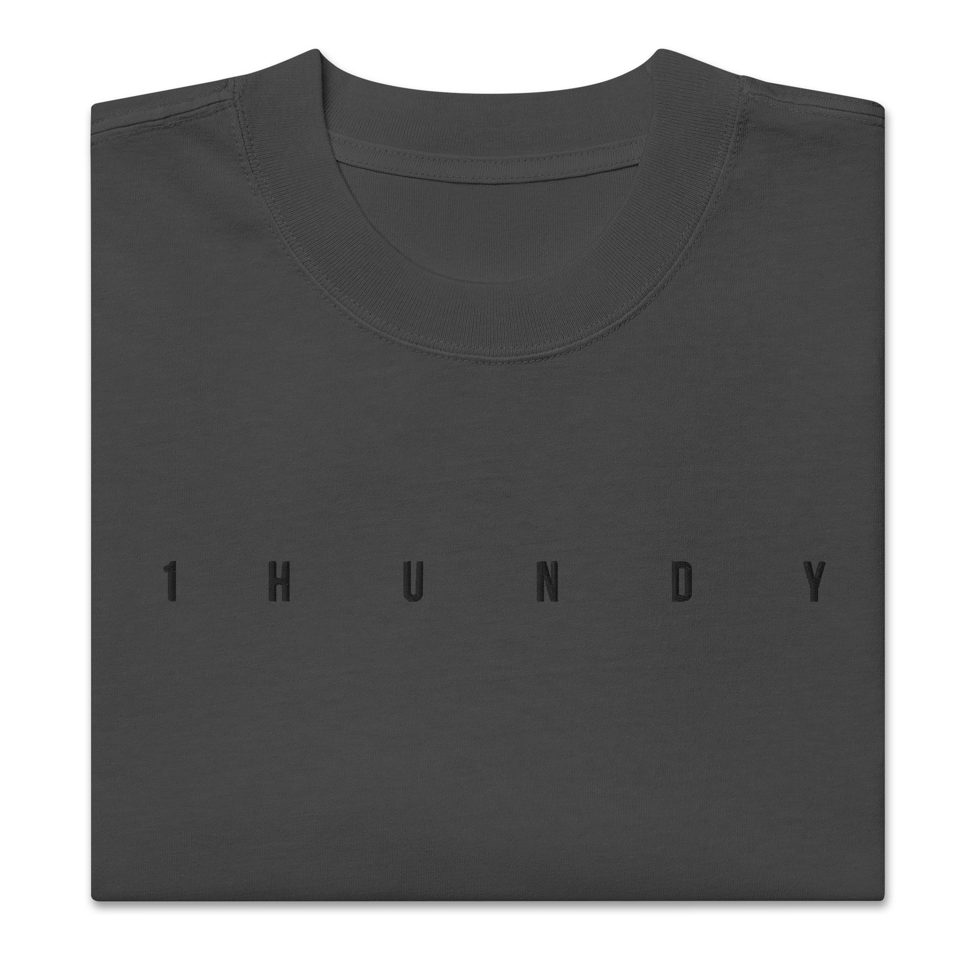 1HUNDY Oversized Gym Pump Tee