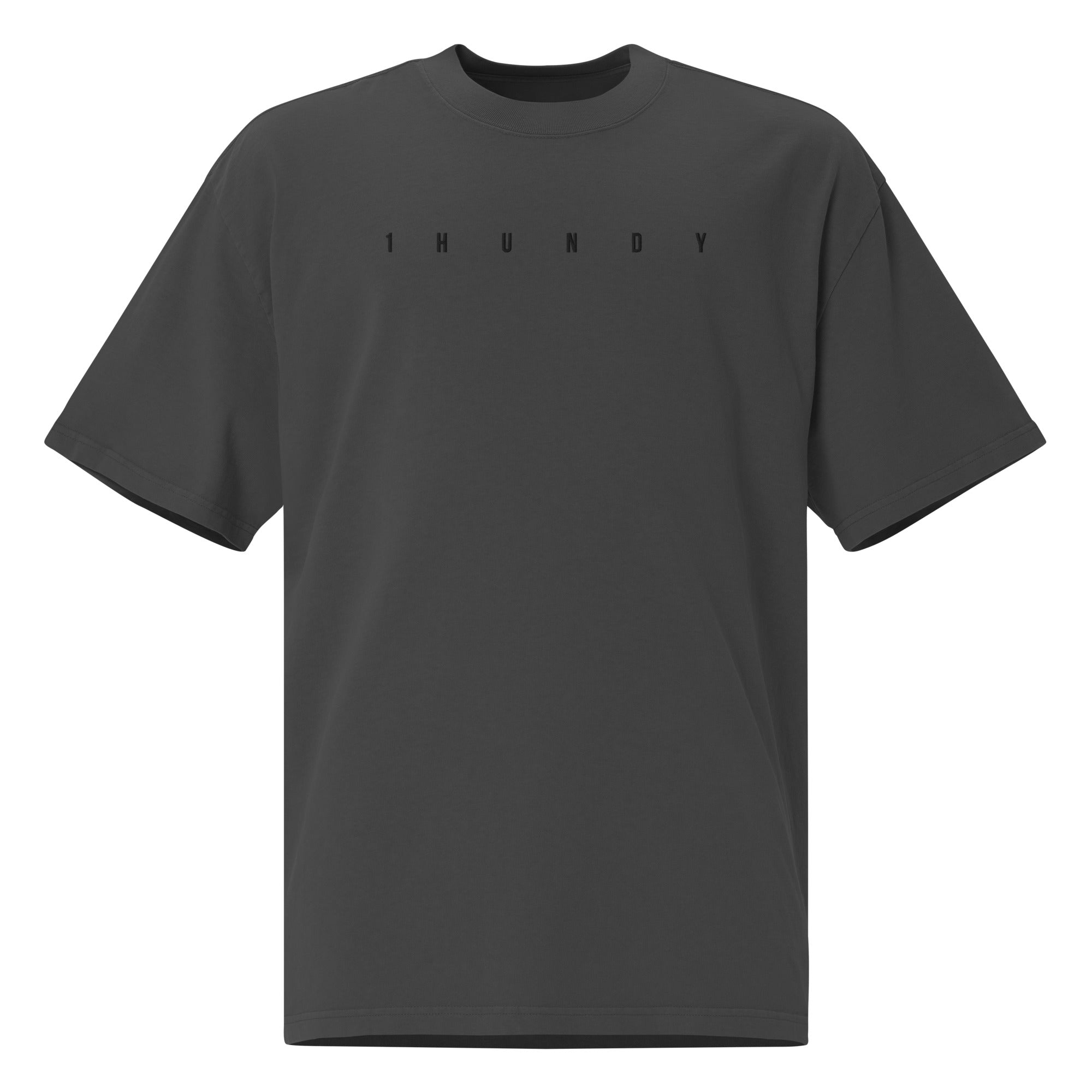 1HUNDY Oversized Gym Pump Tee