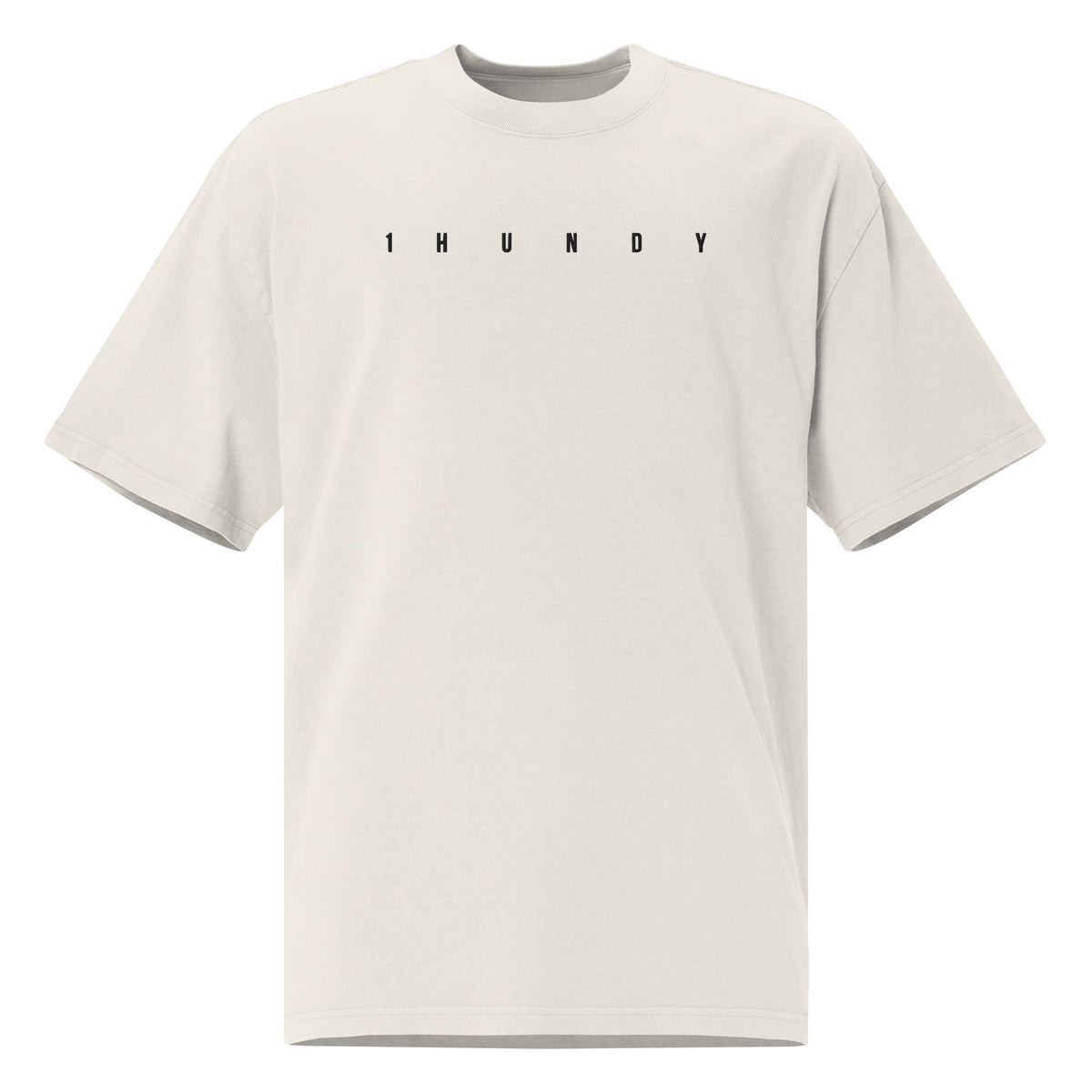 1HUNDY Oversized Gym Pump Tee