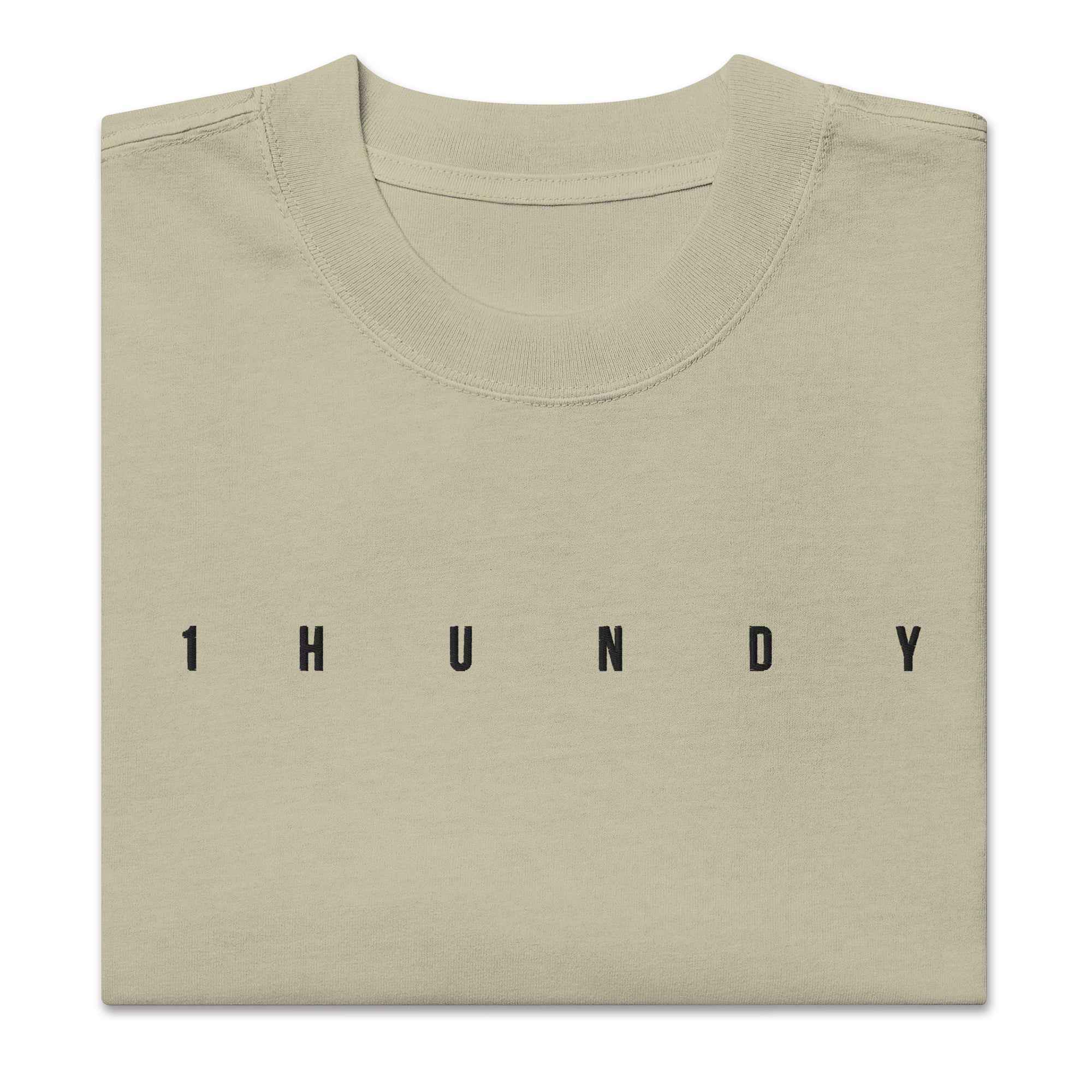 1HUNDY Oversized Gym Pump Tee