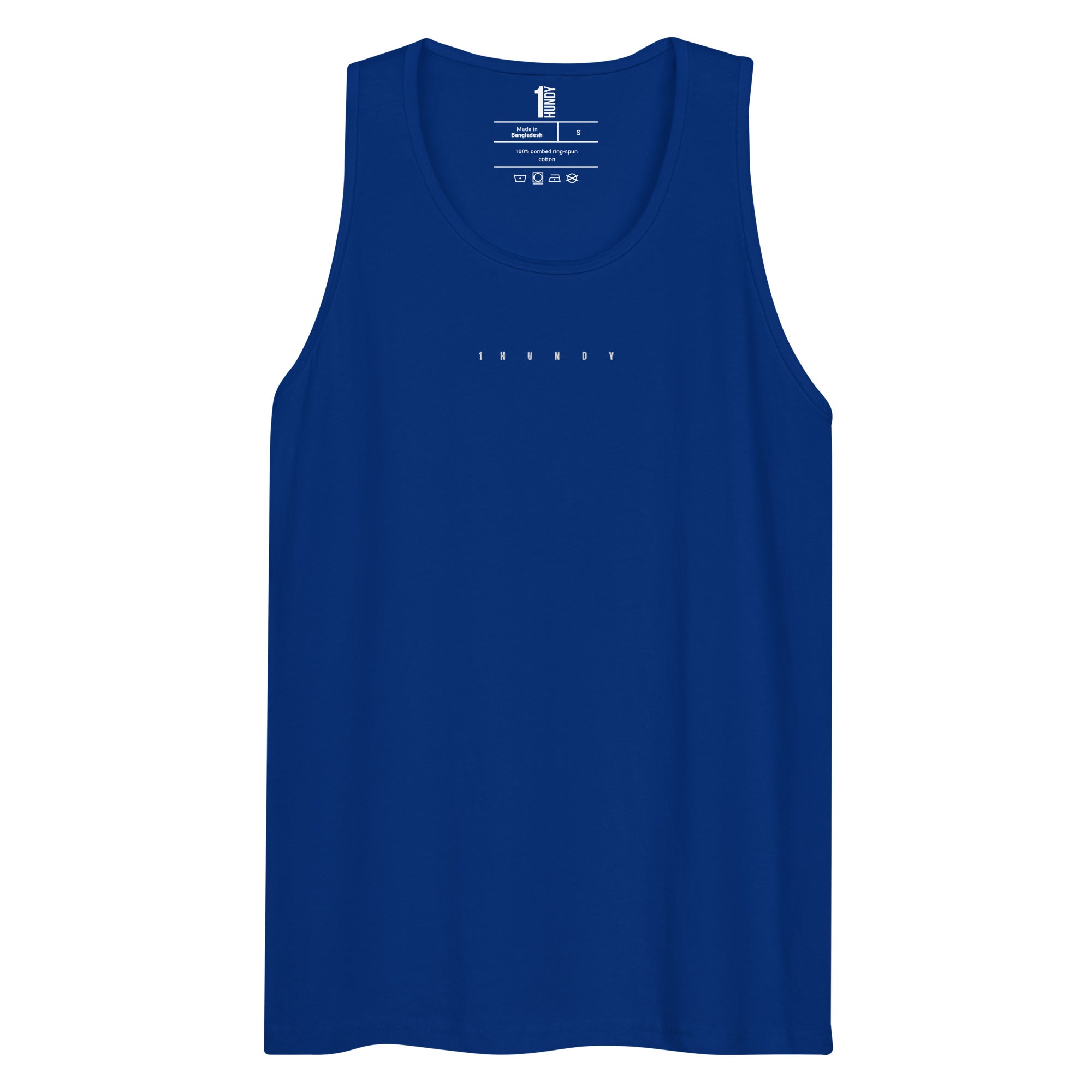 1HUNDY Tank Top - Royal Blue