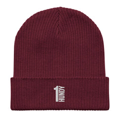1HUNDY Organic Ribbed Beanie Hat