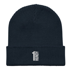 1HUNDY Organic Ribbed Beanie Hat