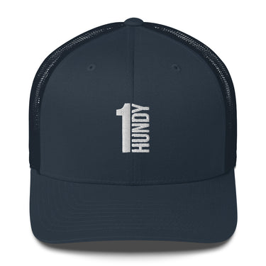 1HUNDY Retro Trucker Cap