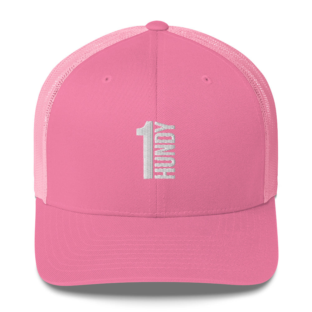 1HUNDY Retro Trucker Cap