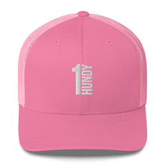 1HUNDY Retro Trucker Cap