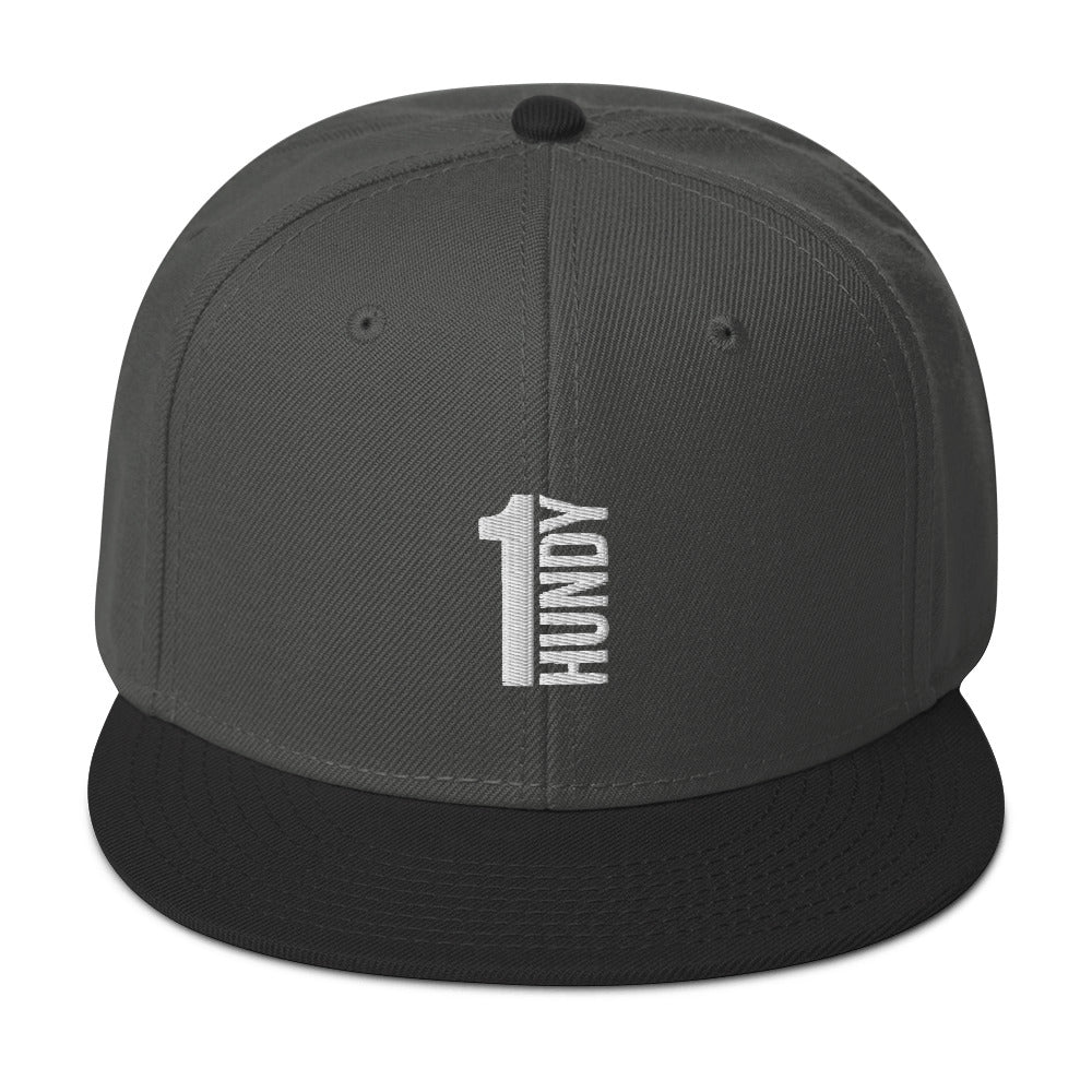1HUNDY Classic Snapback Cap