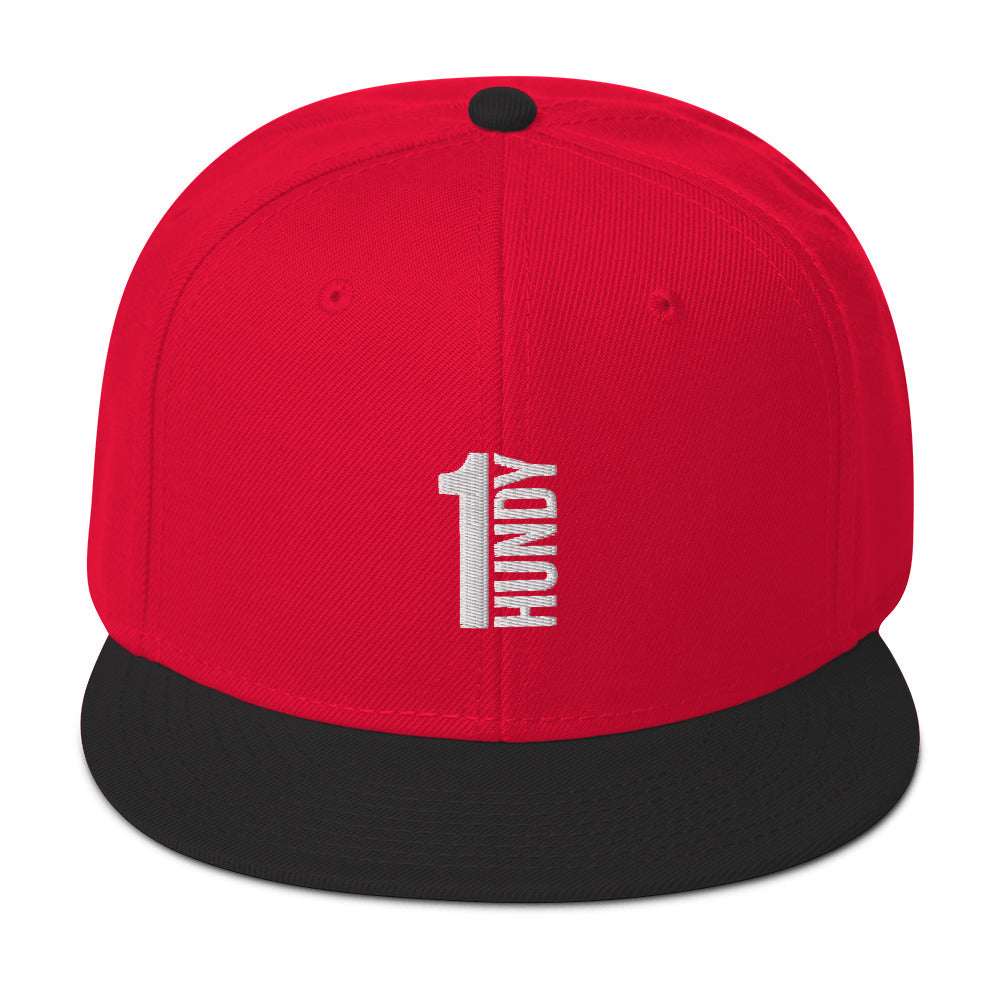 1HUNDY Classic Snapback Cap