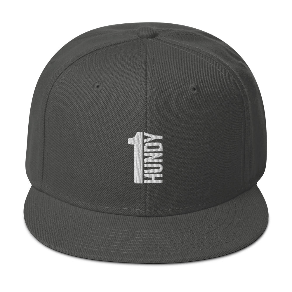 1HUNDY Classic Snapback Cap