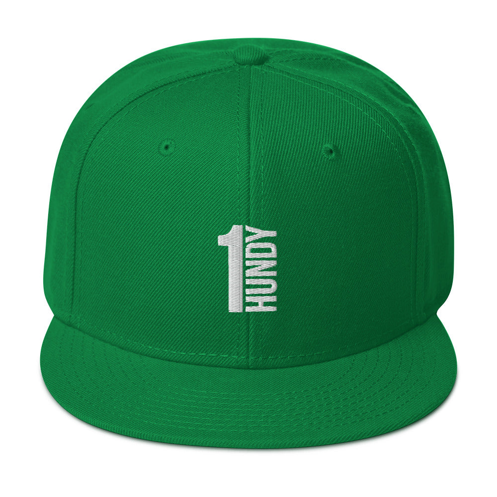 1HUNDY Classic Snapback Cap