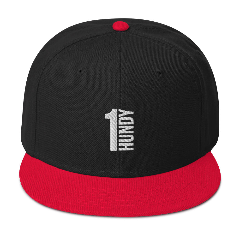 1HUNDY Classic Snapback Cap
