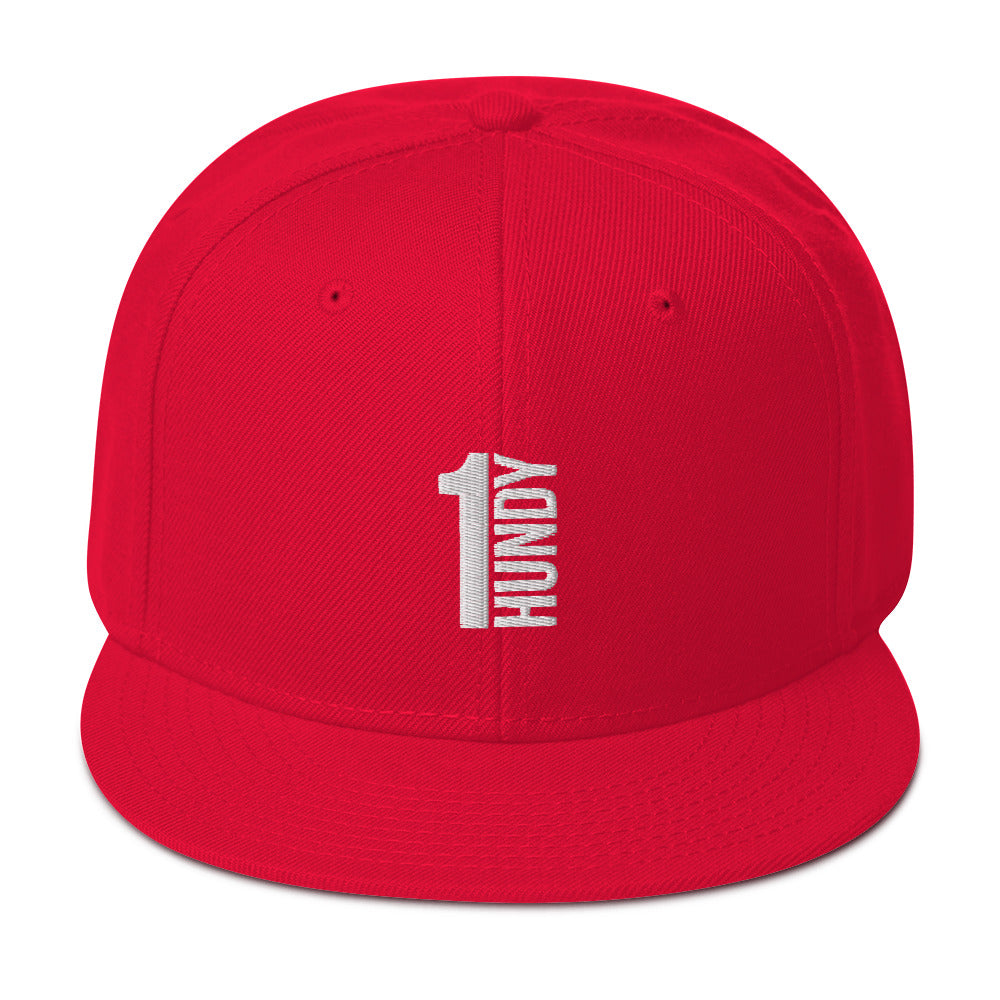1HUNDY Classic Snapback Cap