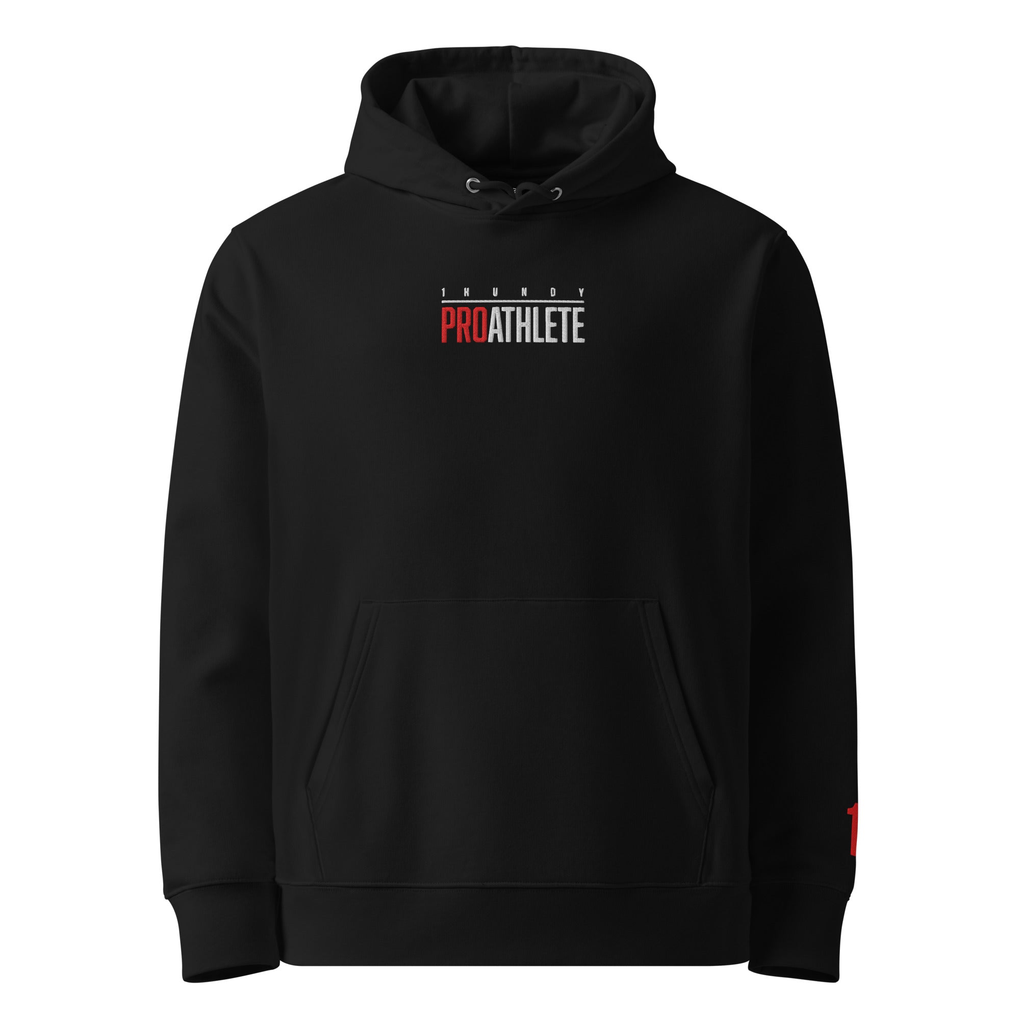 1HUNDY ProAthlete Hoodie - Black